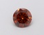 0.72 Ct. Fancy Deep Orange Round Lab Grown Diamond