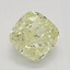 1.25 Ct. Fancy Light Yellow Cushion Diamond