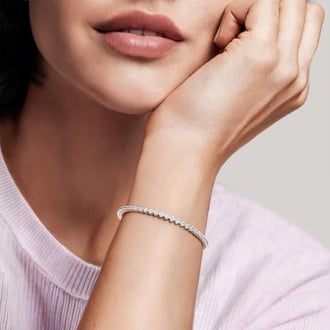 6.5 in. Certified Lab Grown Diamond Tennis Bracelet