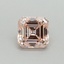 0.52 Ct. Fancy Intense Pink Asscher Lab Grown Diamond
