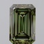 4.05 Ct. Fancy Vivid  Green Emerald Lab Grown Diamond