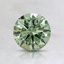 0.8 Ct. Fancy Vivid Pacific Green Round Lab Grown Diamond