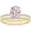 18K Yellow Gold Ballad Diamond Bridal Set (1/3 ct. tw.)