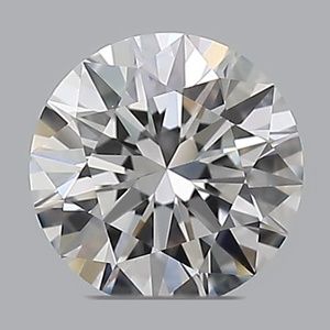Round diamond — real photo