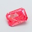 1.00 Ct. Fancy Vivid Pink Radiant Lab Grown Diamond