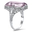 The Meri Ring, smalltop view on a hand
