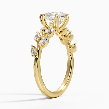 Floral Inspired Diamond Ring