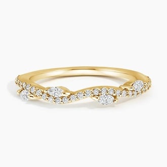 Luxe Winding Willow Diamond Ring (1/4 ct. tw.) in 18K Yellow Gold