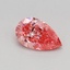 0.38 Ct. Fancy Vivid Pink Pear Lab Grown Diamond