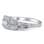 The Lausanne Ring, smalltop view on a hand