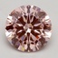 2.50 Ct. Fancy Intense Pink Round Lab Grown Diamond