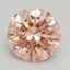 2.50 Ct. Fancy Intense Pink Round Lab Grown Diamond
