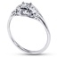 The Eudora Ring, smalltop view on a hand