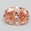 2.07 Ct. Fancy Intense Pink Oval Lab Grown Diamond