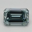 2.16 Ct. Fancy Intense  Green Emerald Lab Grown Diamond