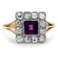 Art Deco Amethyst Vintage Ring