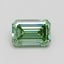 1.00 Ct. Fancy Vivid Green Emerald Lab Grown Diamond