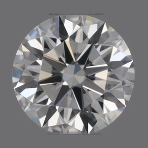 Round diamond — real photo