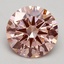 2.02 Ct. Fancy Intense Pink Round Lab Grown Diamond