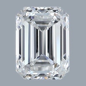 Emerald diamond — real photo