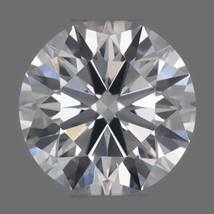 Round diamond — real photo