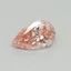 0.31 Ct. Fancy Vivid Pink Pear Lab Grown Diamond