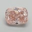 1.50 Ct. Fancy Intense Pink Cushion Lab Grown Diamond