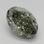 1.69 Ct. Fancy Intense Green Oval Lab Grown Diamond