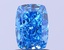 1.25 Ct. Fancy Vivid  Blue Cushion Lab Grown Diamond
