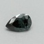 0.30 Ct. Fancy Deep Blue Green Pear Lab Grown Diamond