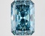 4.08 Ct. Fancy Vivid Blue Radiant Lab Grown Diamond
