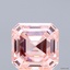 2.52 Ct. Fancy Intense Pink Asscher Lab Grown Diamond
