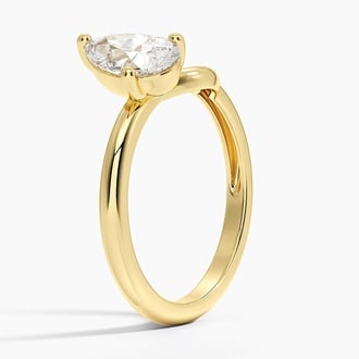 Pear Lab Diamond Duo Stacking Ring (1 ct. tw.)