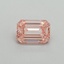 1.04 Ct. Fancy Vivid Pink Emerald Lab Grown Diamond