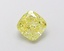 1.11 Ct. Fancy Intense Yellow Cushion Lab Grown Diamond