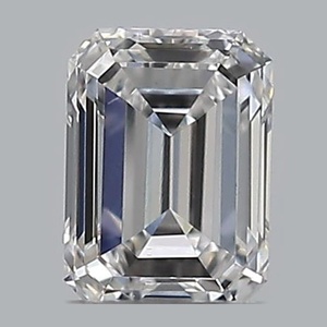 Emerald diamond — real photo
