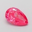 1.03 Ct. Fancy Vivid  Pink Pear Lab Grown Diamond
