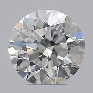 Round diamond — real photo