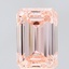 2.52 Ct. Fancy Intense  Pink Emerald Lab Grown Diamond