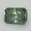 1.90 Ct. Fancy Vivid Green Radiant Lab Grown Diamond