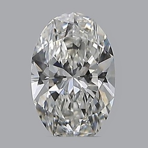 Oval diamond — real photo