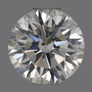Round diamond — real photo