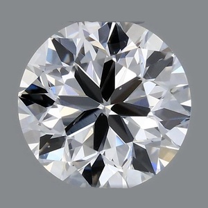 Round diamond — real photo