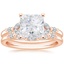 14KR Moissanite Verbena Diamond Bridal Set (1/4 ct. tw.), smalltop view