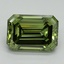 3.07 Ct. Fancy Vivid Green Emerald Lab Grown Diamond