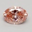 2.02 Ct. Fancy Intense Pink Oval Lab Grown Diamond
