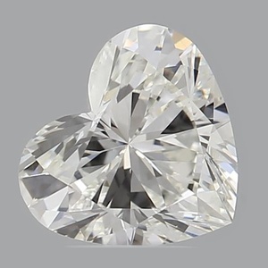 Heart diamond — real photo