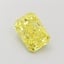 2.35 Ct. Fancy Vivid Yellow Radiant Lab Grown Diamond