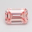 1.52 Ct. Fancy Intense None Pink Emerald Lab Grown Diamond