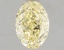 1.52 Ct. Fancy Vivid Yellow Oval Lab Grown Diamond